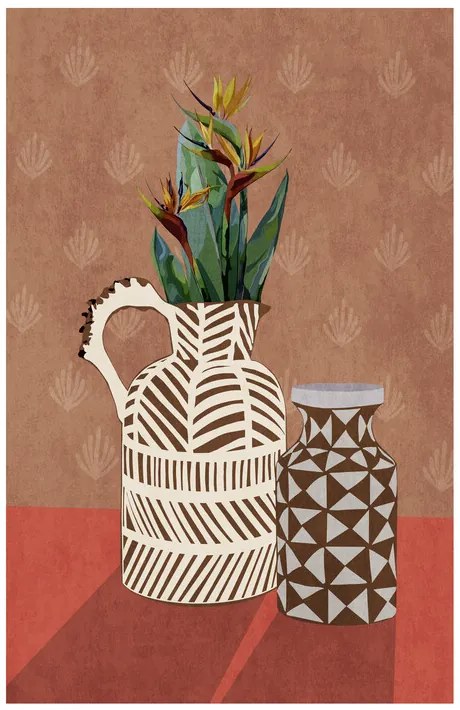 Ilustrație Flower Vase 4 By Bohonewart, Emel Tunaboylu