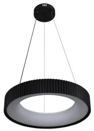 Lustră LED dimabilă pe cablu LED/75W/230V 3000-6500K diam. 49 cm + telecomandă