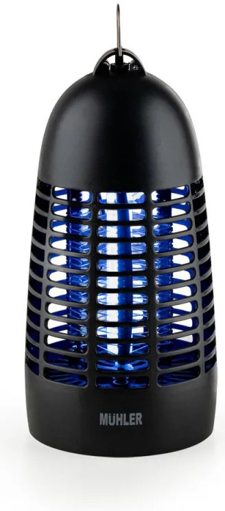 Lampa UVA pentru insecte Muhler MIK-30 1003955, 4W, 20 m², Sigura pentru oameni si animale, Negru