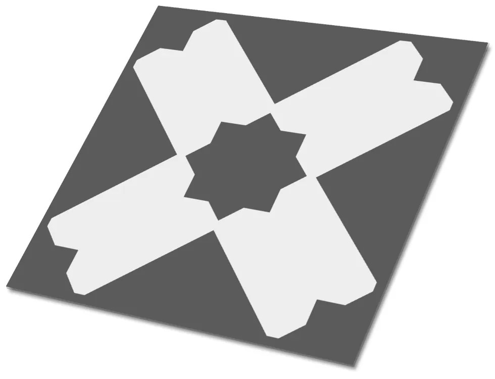 Plăci din vinil Model gri geometric