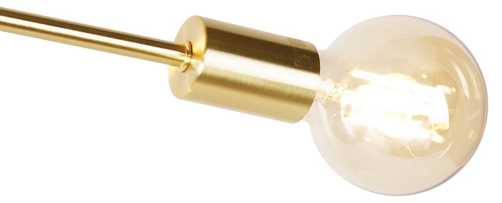 Lampă suspendată inteligentă din alamă cu 6 lumini, inclusiv Wifi G95 - Sydney