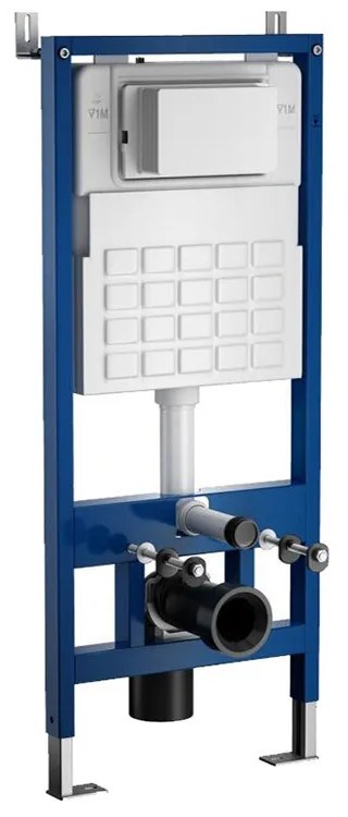 Set rezervor WC montat pe perete Roya Delos WH 83W