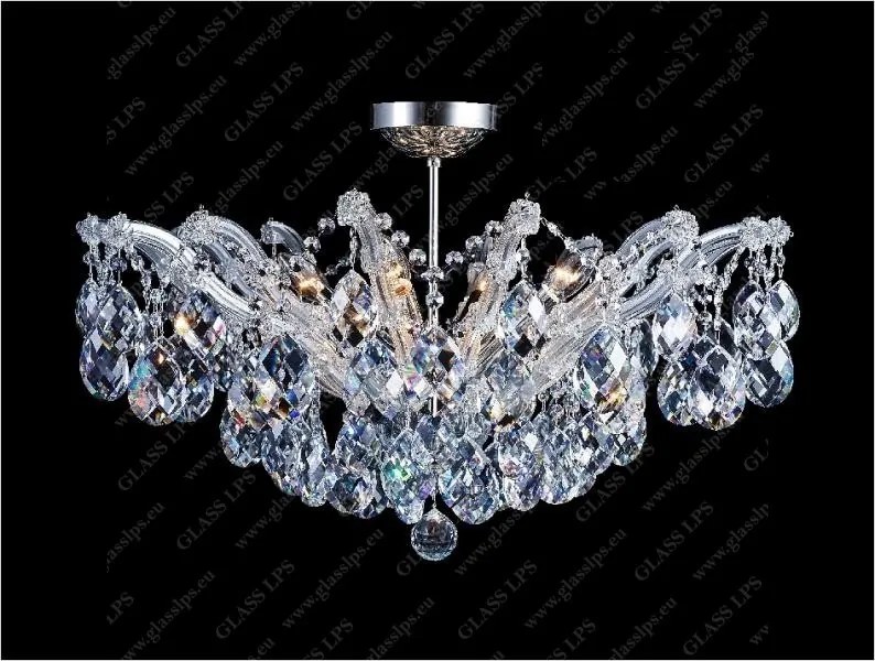 Lustra aplicata cristal Bohemia MARIA THERESA 70cm