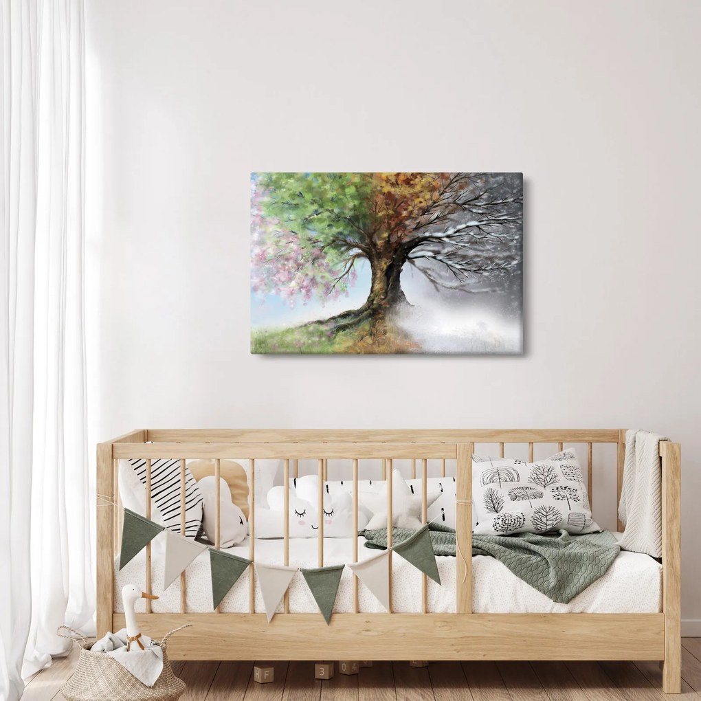 Tablou - Arborele celor patru anotimpuri (90x60 cm)