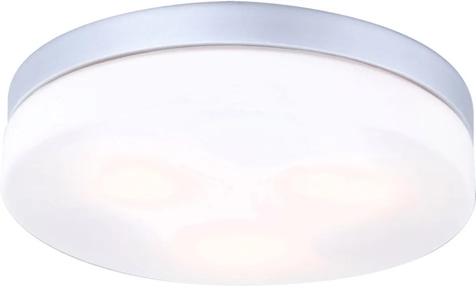 Globo VRANOS 32113 Plafoniere pentru baie  aluminiu   aluminiu   3 x E27 max. 40w   IP44