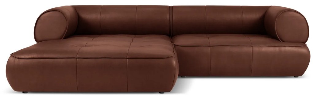 Coltar Lily cu 4 locuri si tapiterie din piele naturala