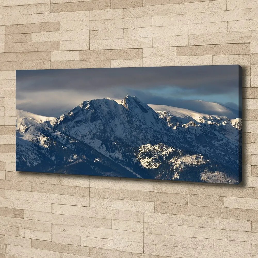 Print pe pânză Giewont de iarnă