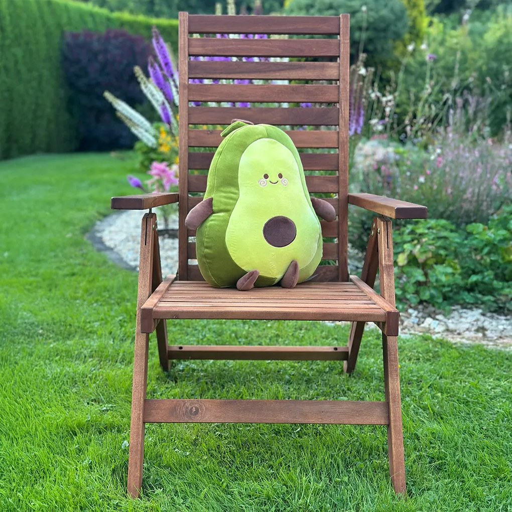 Pernă Squish Avocado Béďa, 45 x 36 x 16 cm