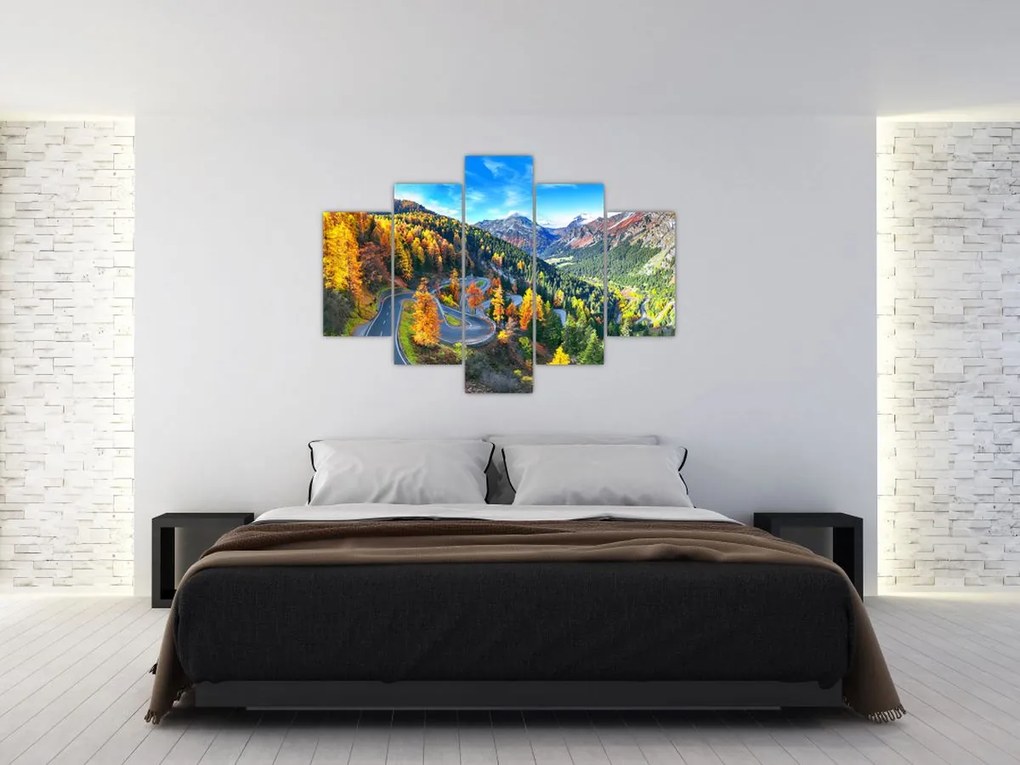 Tablou - Trecătoarea Malay Pass (150x105 cm)