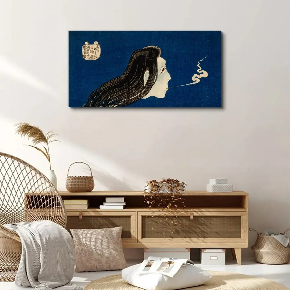 Tablou canvas Femeia fantomă