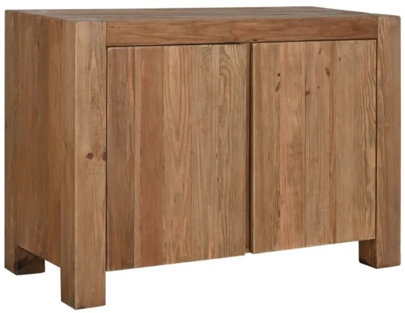 Bufet, natur, din lemn de pin reciclat, Rustique Mini
