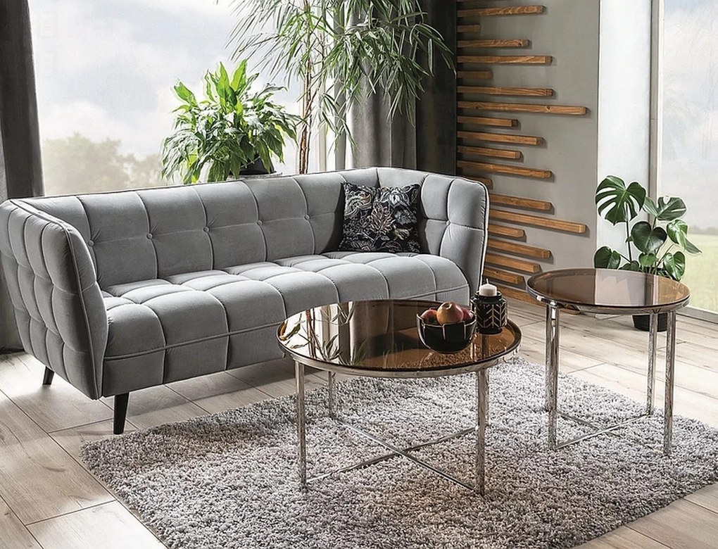 Canapea II Carmine (gri). Promo -6%. 1050020