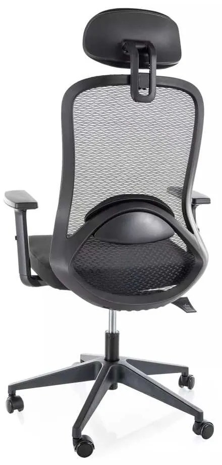 Scaun de birou Fabron, negru