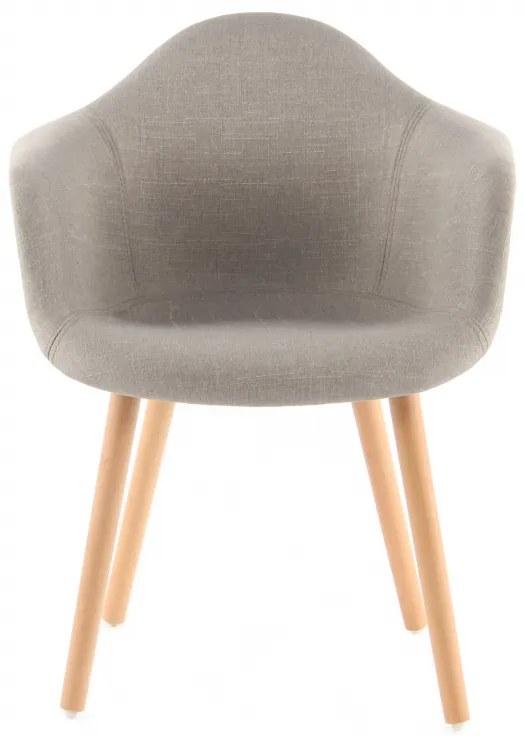 Set 2 scaune tapitate Winston Beige