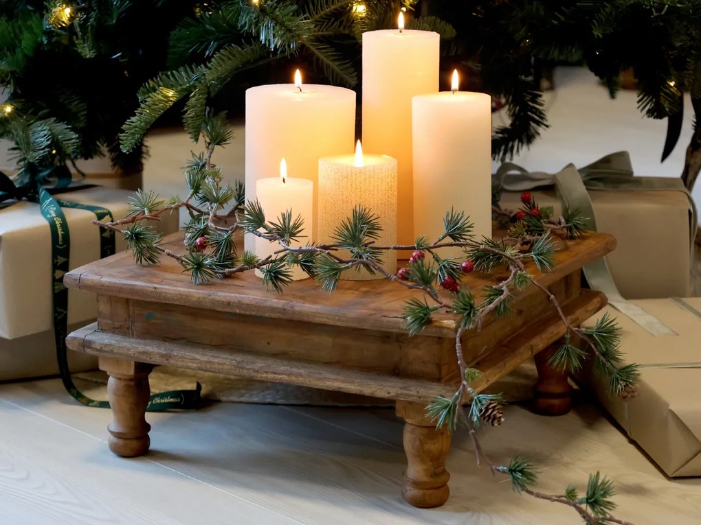 Suport decorativ din lemn reciclat, Grimaud