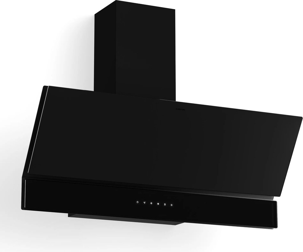 Klarstein Hotă Velaire, Elegantă, minimalistă, performantă, Clasa energetică A++, 820 m³/h, 90 cm