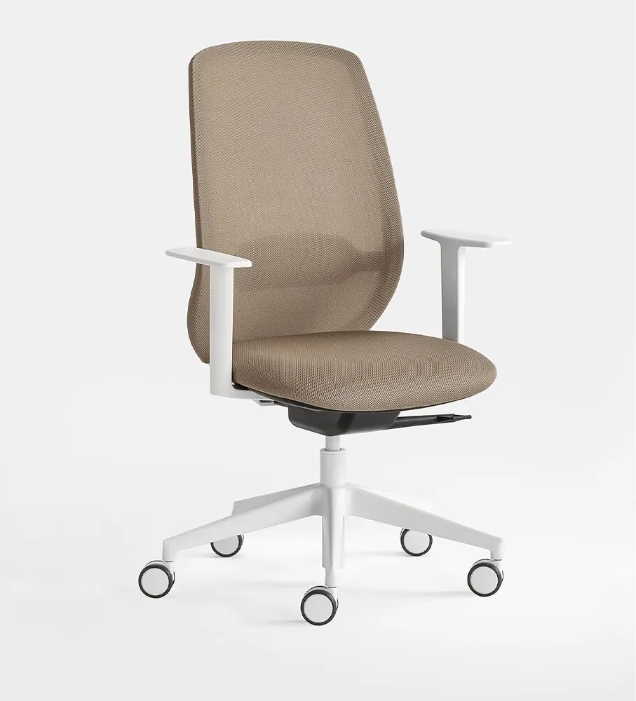 Key lemn masiv Bold – Scaun operativ ergonomic