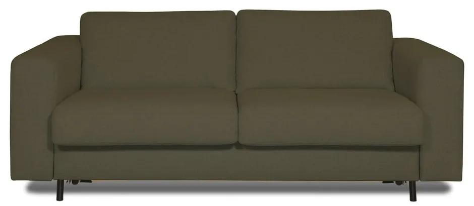 Canapea extensibilă Scandic Vika, verde