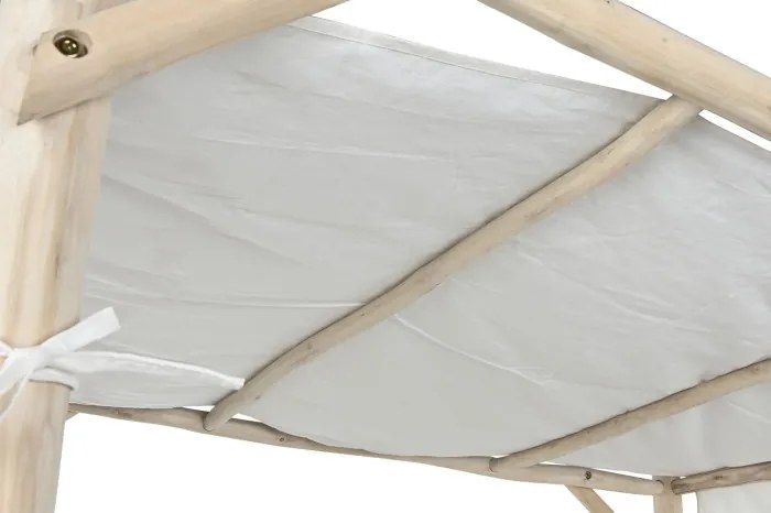 Pat relaxare exterior din lemn de tec " Natural "