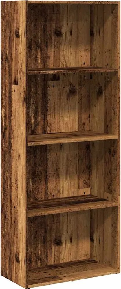 vidaXL Bibliotecă, lemn vechi, 60x30x152 cm, lemn prelucrat
