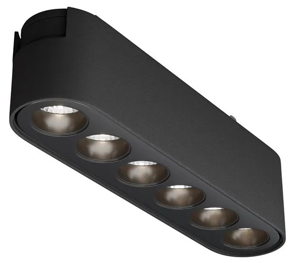 Modul LED, accesoriu pentru sina magnetica Radity, Points negru 6W 4000K