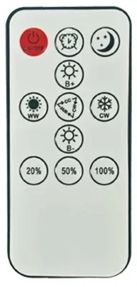 Brilagi - Plafonieră LED dimabilă ULTRA SLIM LED/18W/230V 30x30 cm neagră + telecomandă