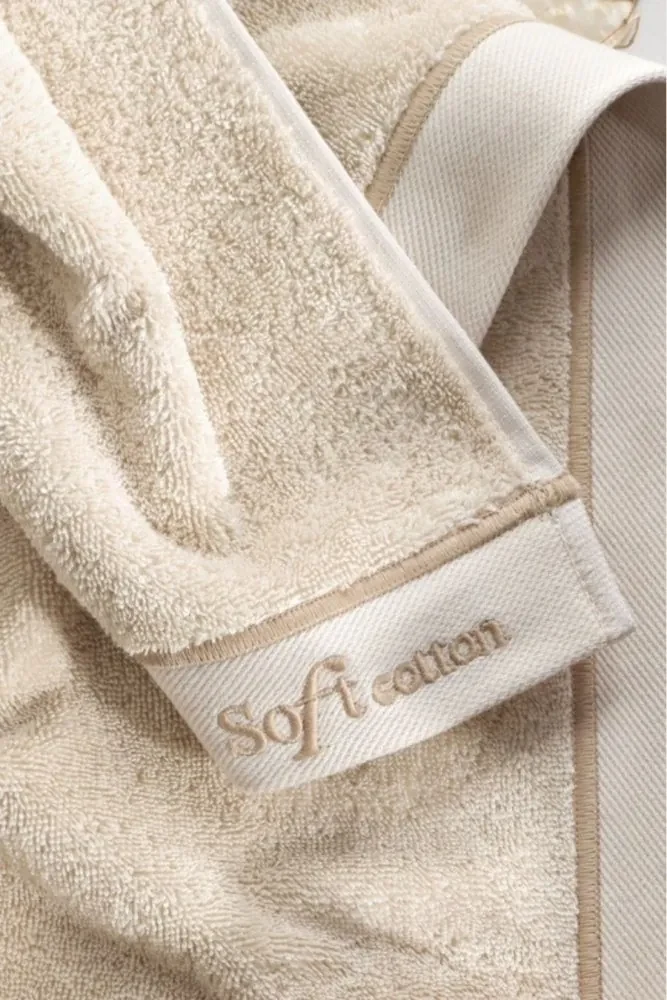 Prosop AURA 55x100 cm Bej / Beige
