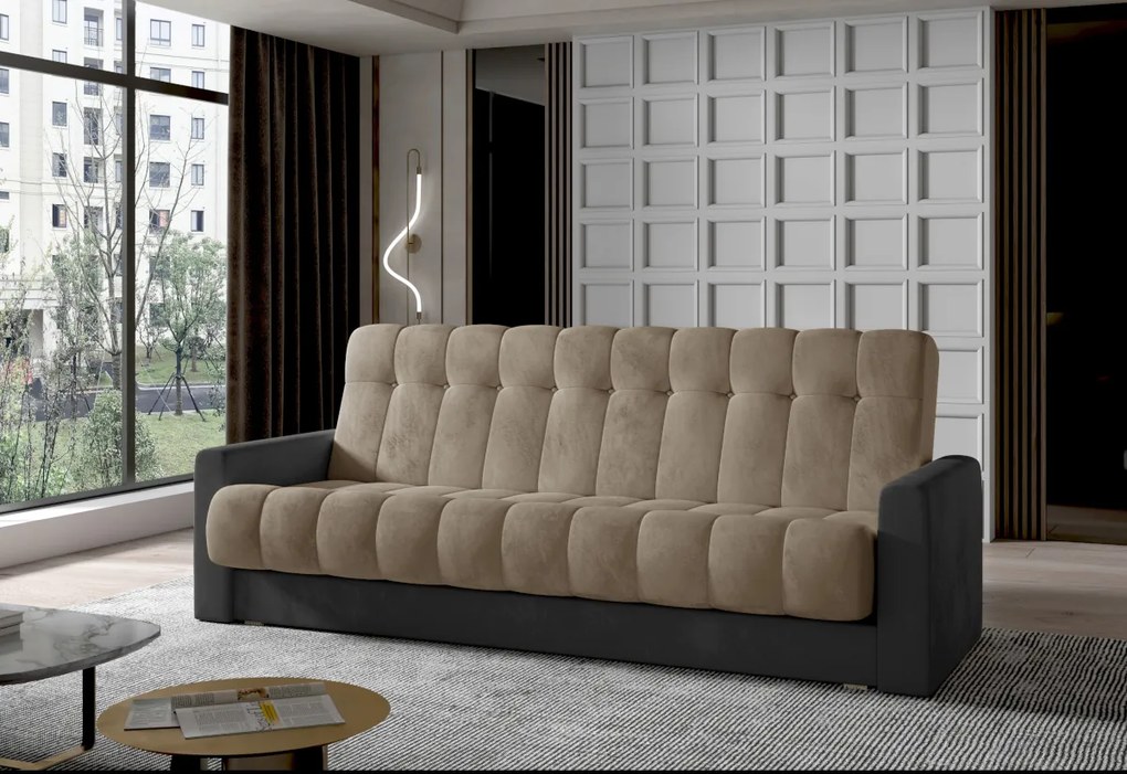 Expedo Canapea tapitata extensibila GARNET, 210x90x85, sawana 21/soft 11