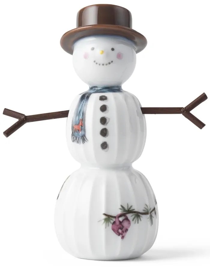 Figurină de Crăciun din porțelan (înălțime 11,5 cm) Hammershøi Snowman – Kähler Design