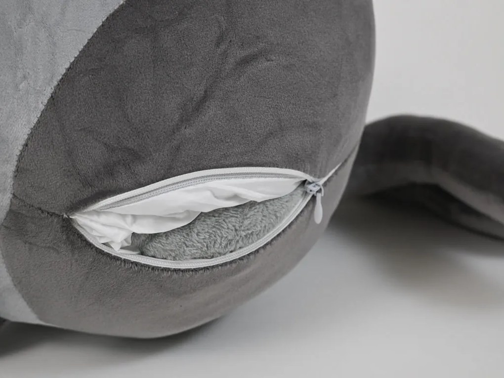 PAIANJEN de plus cu paturica cocolino in interior, gri