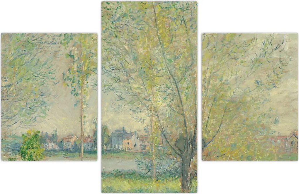 Tablou - Claude Monet, The Willows, reproducere (90x60 cm)