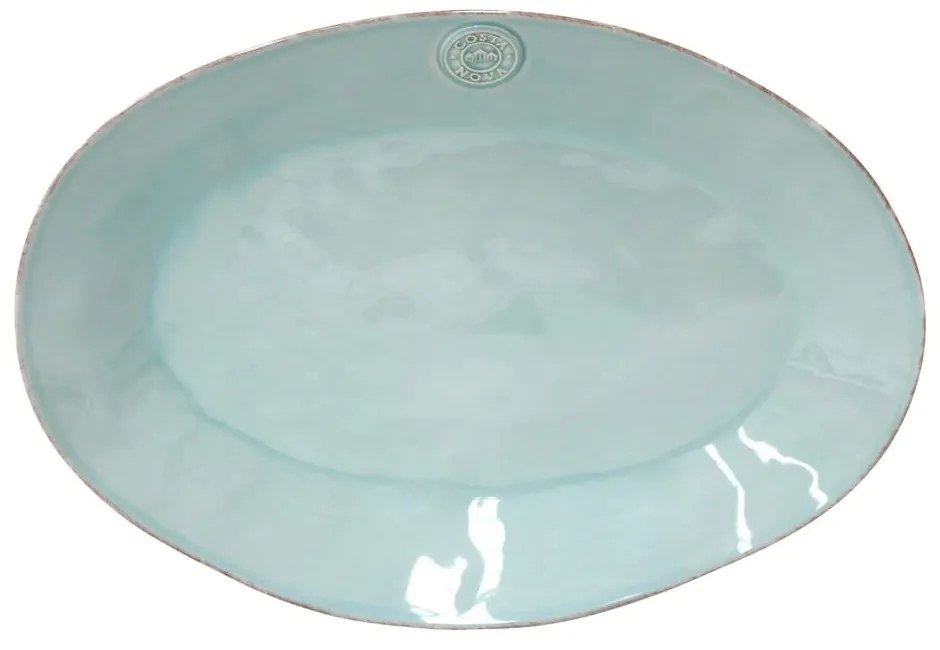 Platou din gresie ceramică Costa Nova, lățime 40 cm, turcoaz