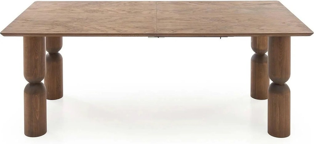 Masa extensibila MELTON, nuc, 200/300x101x76 cm