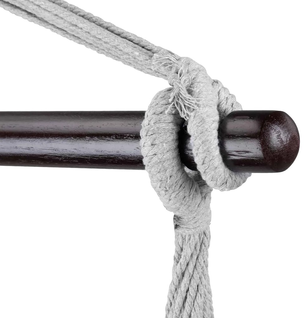 Scaun suspendat MANDY 170x100x150 cm, gri închis Detex