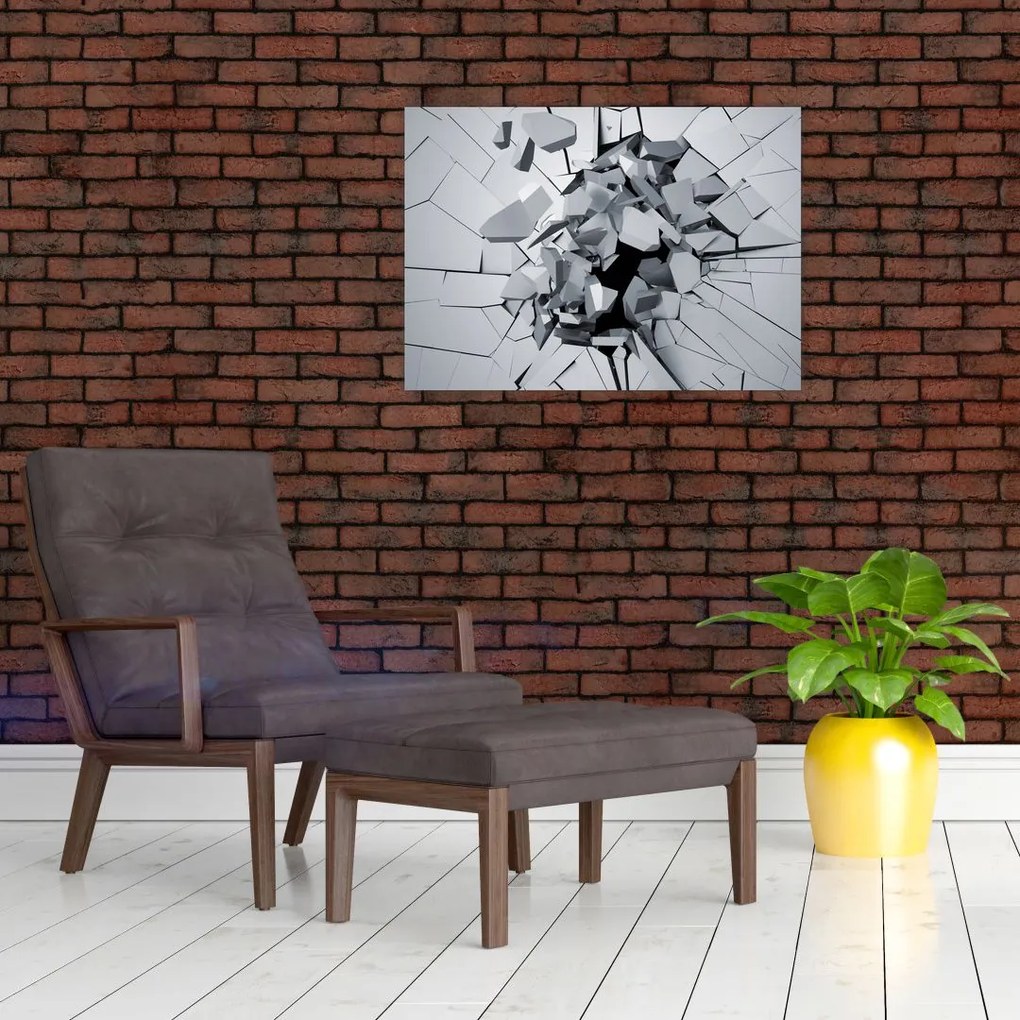 Tablou abstracție 3D (70x50 cm)