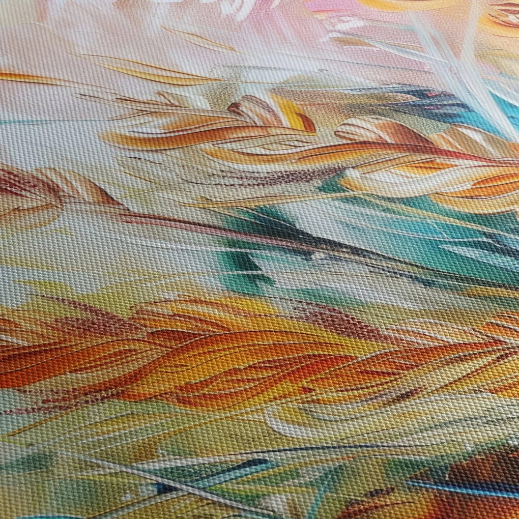 Tablou - Grâu, abstracție (70x50 cm)