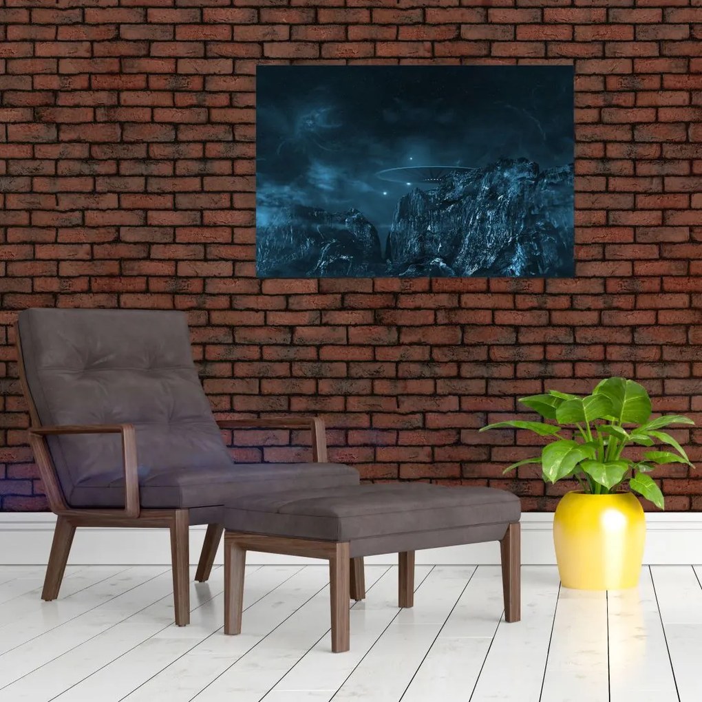 Tablou - Misiune extraterestră (90x60 cm)