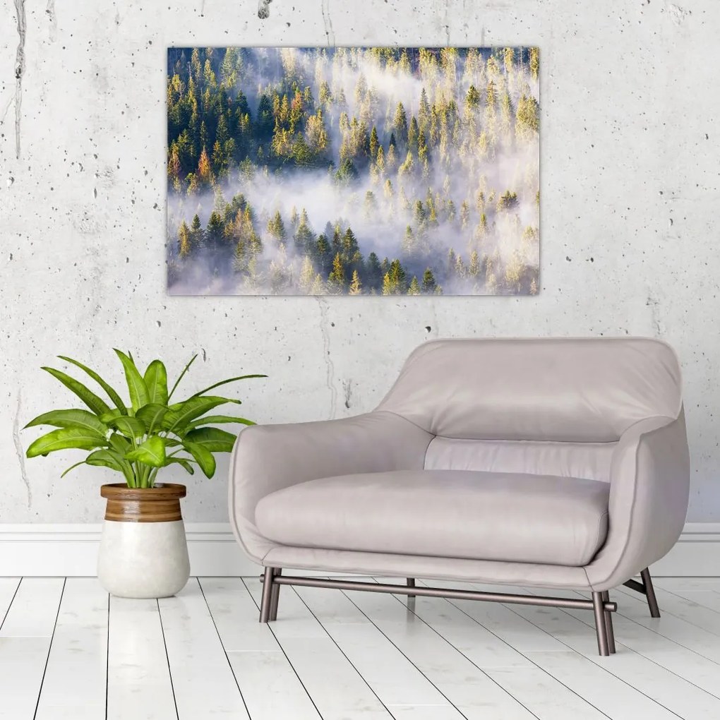 Tablou - Copac în ceață (90x60 cm)