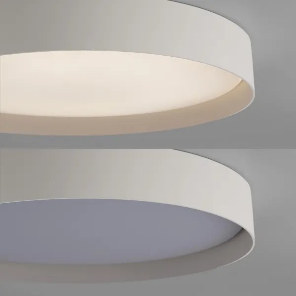 Schöner Wohnen 14595-39 - Plafonieră LED dimabilă TAVOLI LED/34W/230V gri+telecomandă