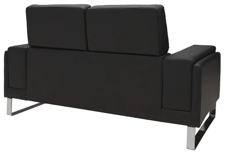 Set 2 canapele cu 2 locuri Shea Pako World Negru 198x80x87 cm