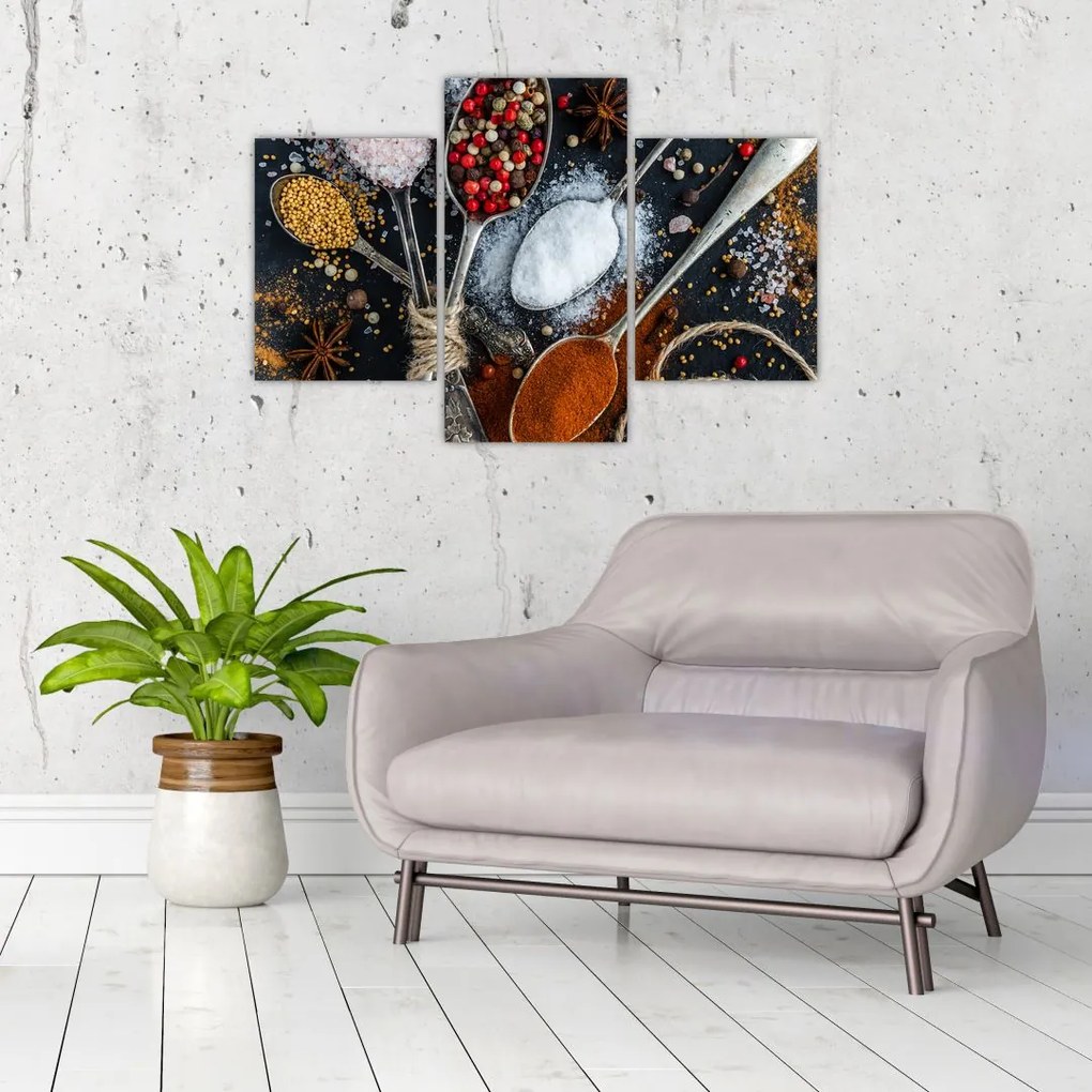 Tablou cu condimente (90x60 cm)