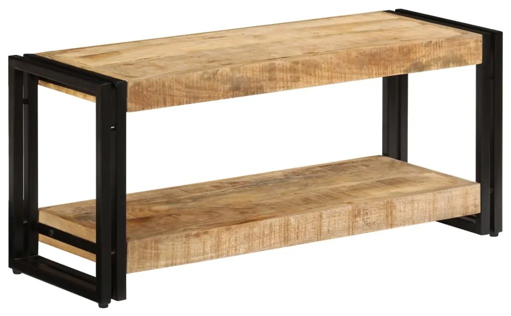 vidaXL Comodă TV, 90x30x40 cm, lemn masiv de mango