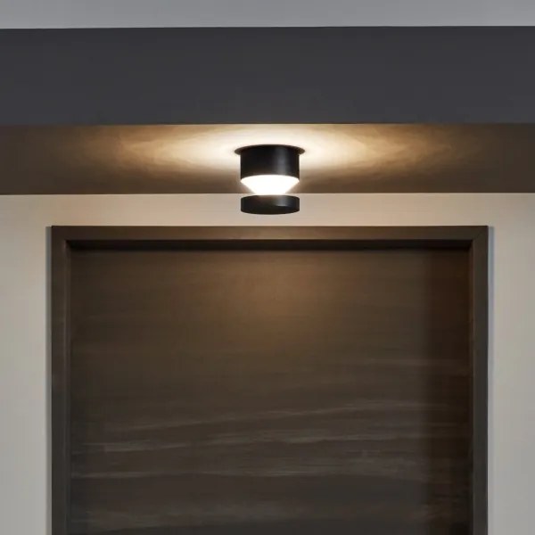 Eglo 97303 - Aplică de perete pentru exterior MELZO LED/11W/230V negru IP44