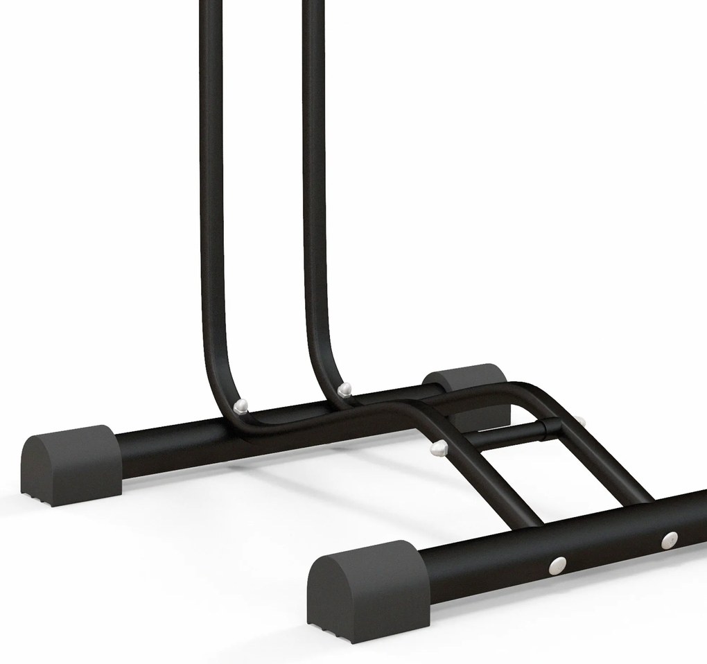 SPORTNOW Suport autoportant pentru biciclete, potrivit pentru biciclete cu roți de 24-29" și 700c | Aosom Romania