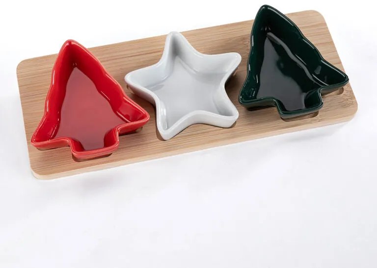 Set de servire CRĂCIUN 4 buc