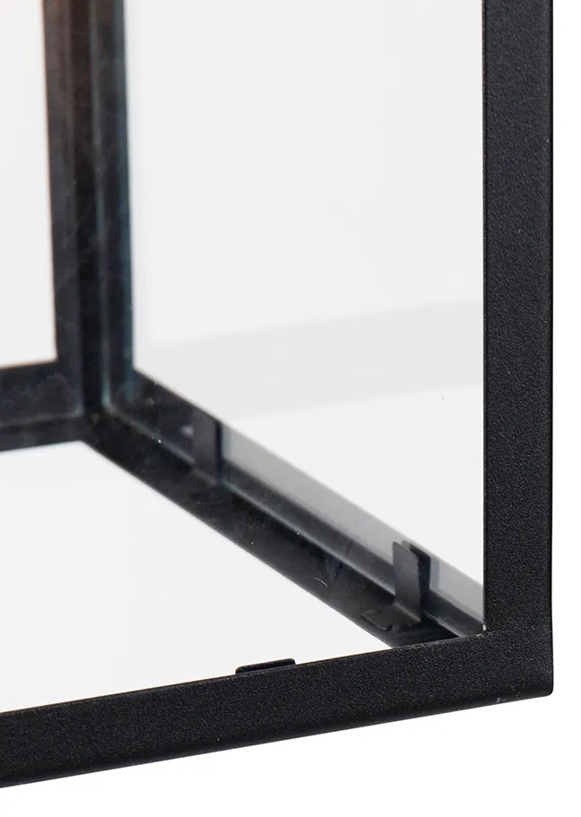 Lampă suspendată inteligentă pentru exterior neagră IP23 inclusiv Wi-Fi G95 - Amsterdam