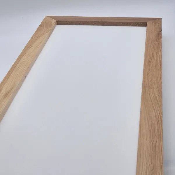 Brilagi - Corp de iluminat LED pentru baie WOODY FRAME LED/50W/230V 120x30 cm IP44 stejar