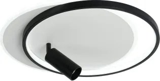 Brilagi - Plafonier LED dimabil UNITY LED/48W/230V + 1xGU10/3W alb/negru + cu telecomandă