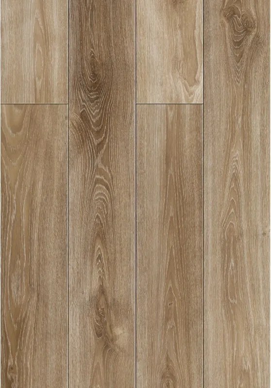 Mexen San Marcos panouri vinilice 1240 x 182 mm SPC 6,5 mm, substrat IXPE 1,5 mm, 4 V-Fuga, Stejar - F1048-1240-182-505-4V1-01