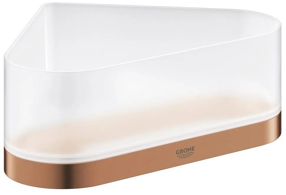 Grohe Selection Polita de colt cu suport, cupru mat (brushed warm sunset)